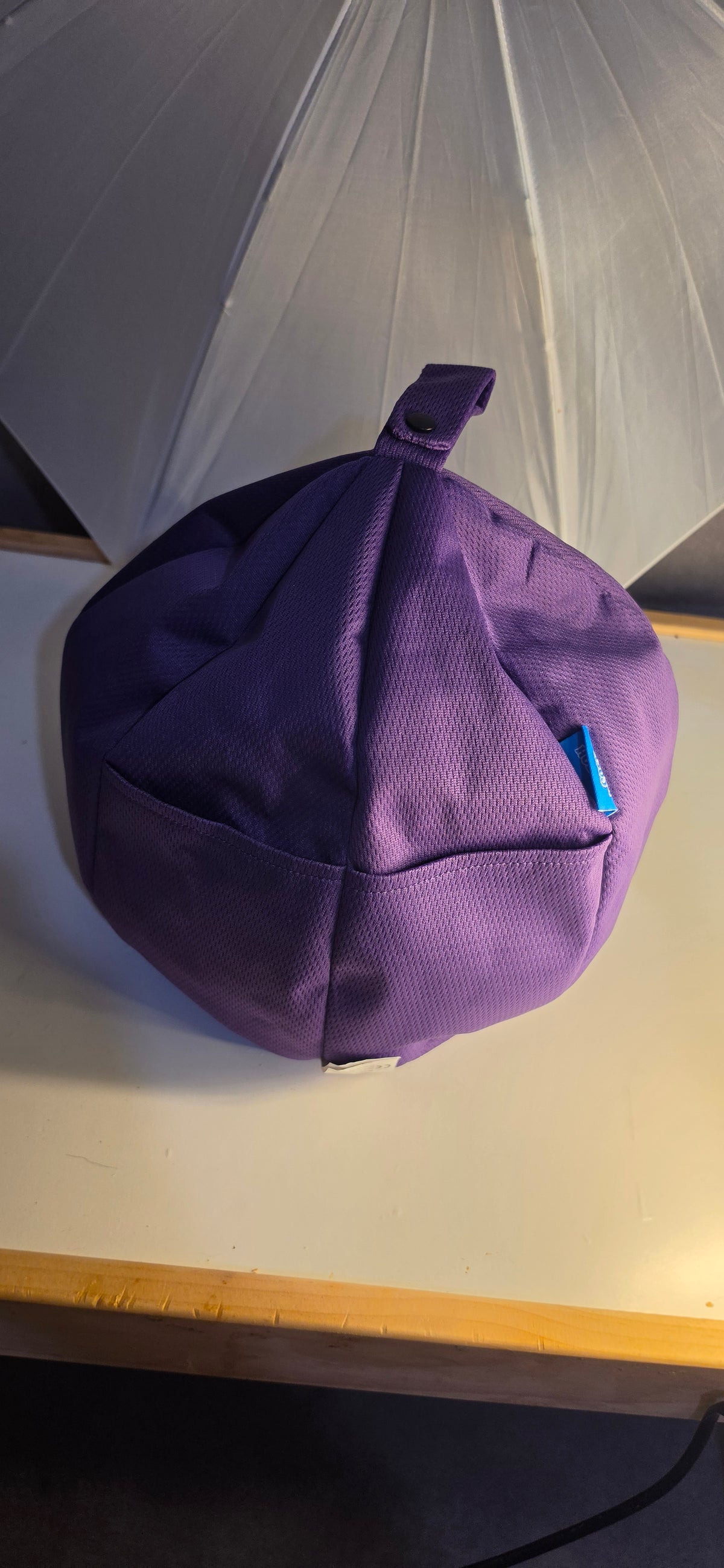Tablet Bean Bag Holder Stand Pillow Cushion for iPad Kindle Phone Hands Free Purple