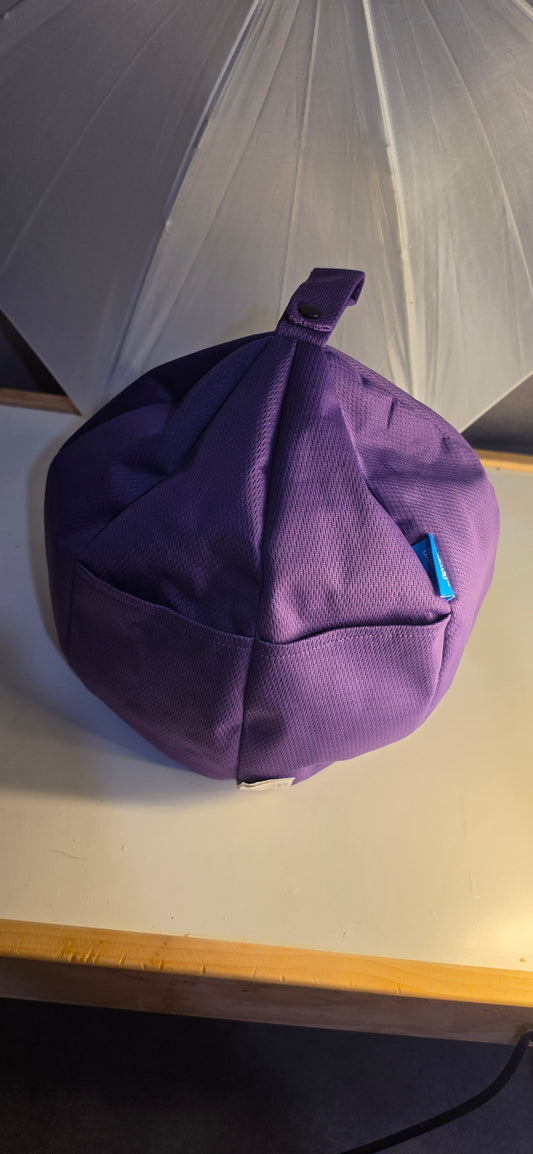 Tablet Bean Bag Holder Stand Pillow Cushion for iPad Kindle Phone Hands Free Purple